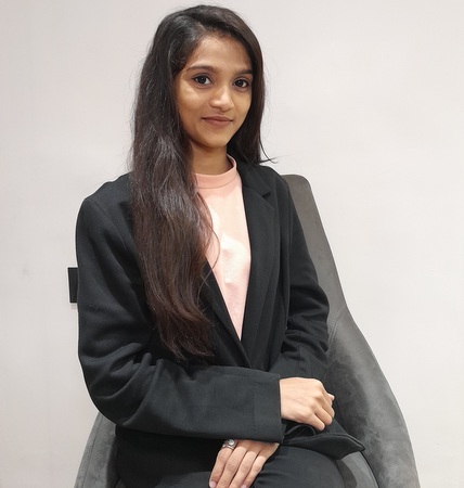 Sales Head Shivangi Topiwala